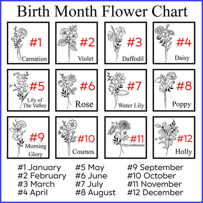 Birth Flower Personalized Journal, Dream Journal, Birth Month Flower Gift, Prayer Journal, Birthday Notebook