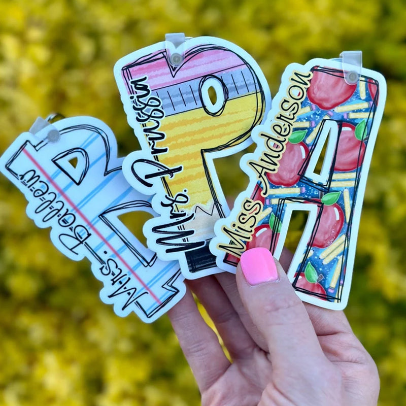 Personalized Teacher Appreciation Gift Acrylic Keychain