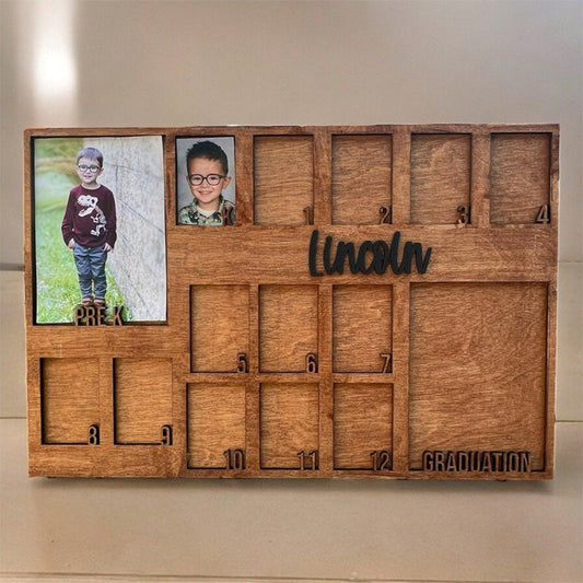 School year picture frame|School photos picture frame Graduation Gift