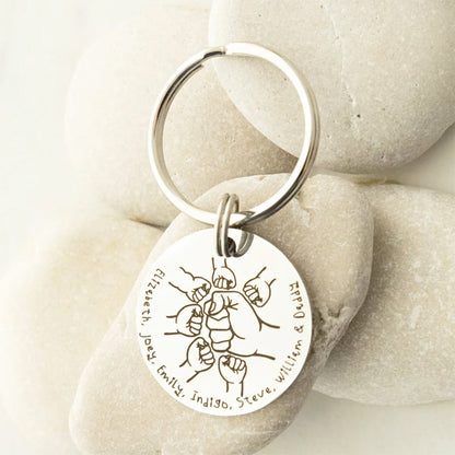 Gifts for Dad, Daddy Dad Gifts, Fathers Day Gift Daddy Keyring