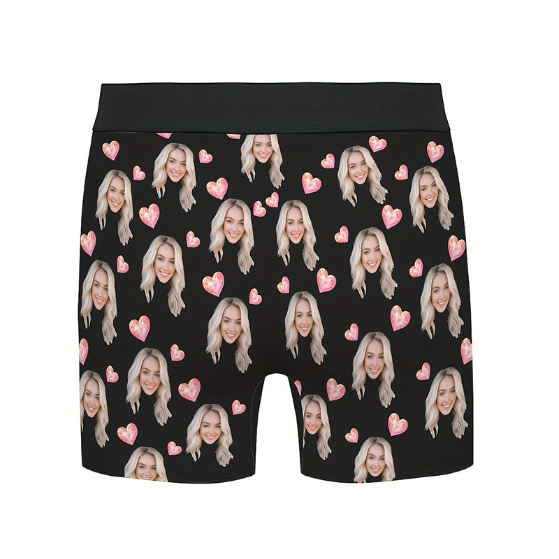 Men's Custom Boxer Briefs - Personalized Photo