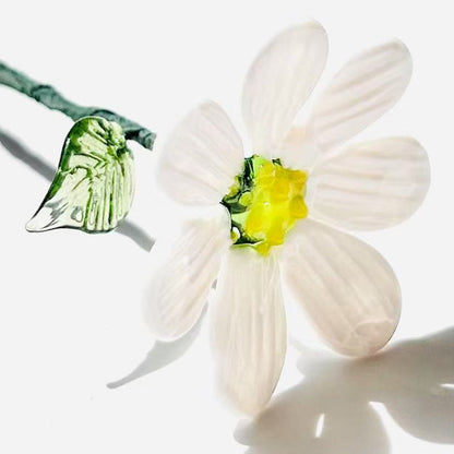 Glass Birth Month Flowers, Birth Flower Bouquet