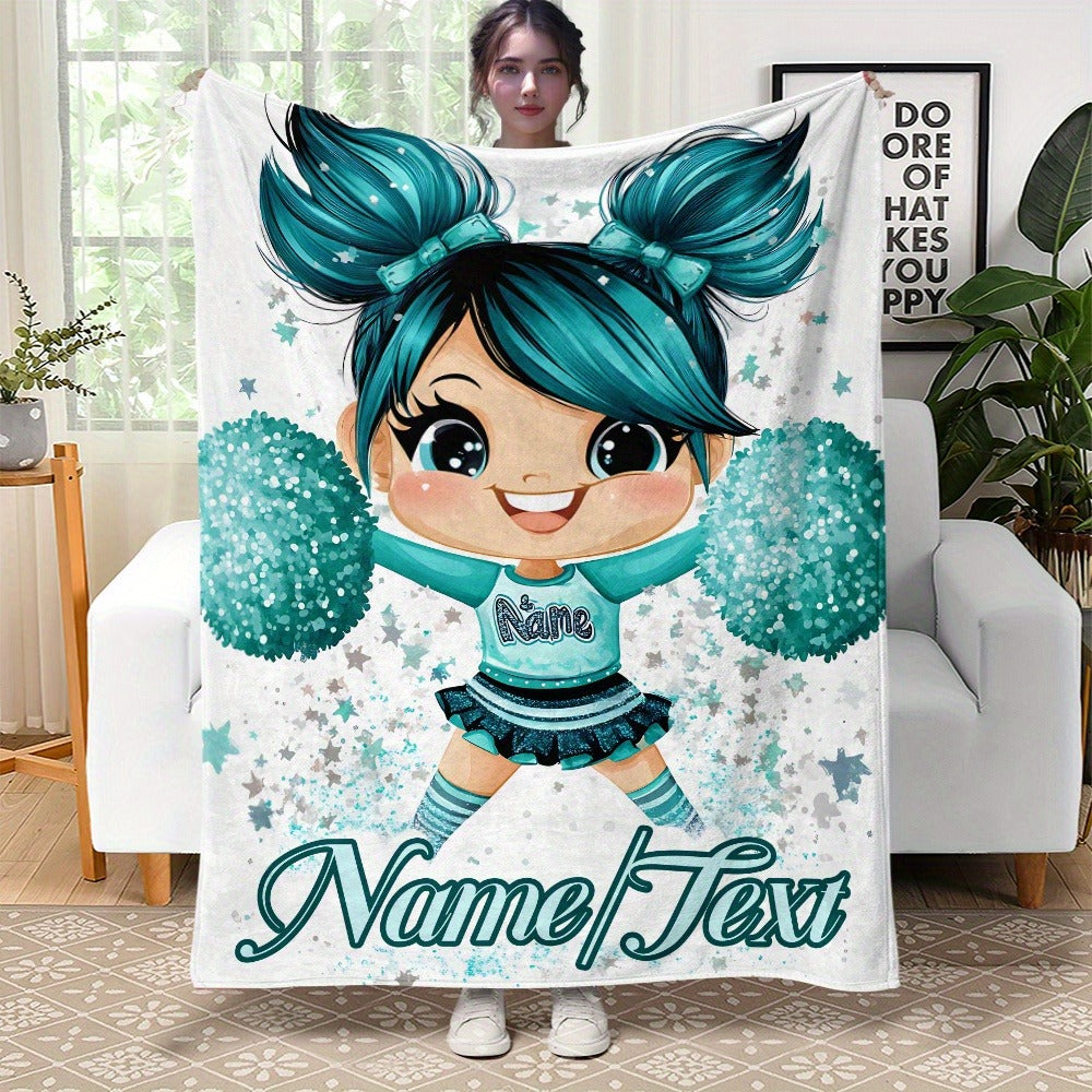 Custom Name Cheerleaders Blanket