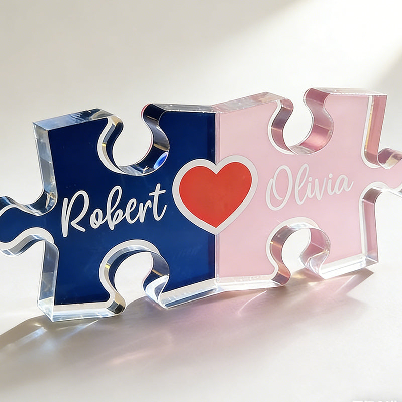 Custom Acrylic Puzzle Name Signs