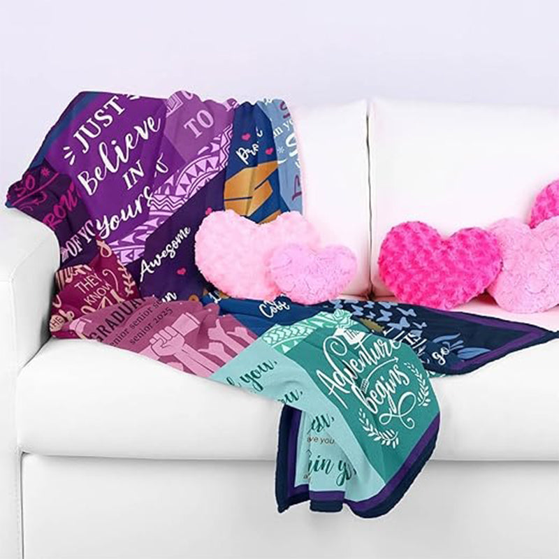 Graduation Gifts Blanket - Graduation Gifts for Her Him