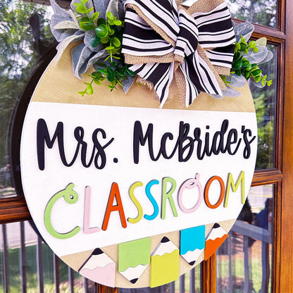 Classroom Door Hanger | Teacher Door Hanger | End of Year Teacher Gift