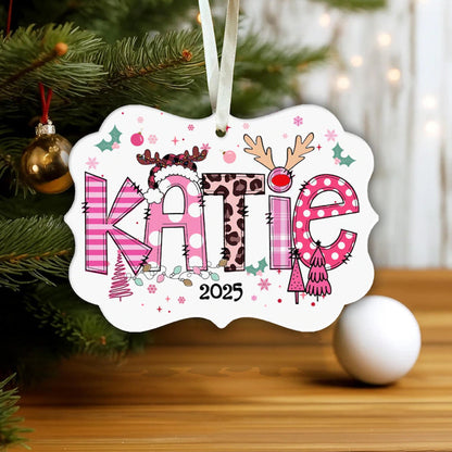 Personalized Christmas Ornament 2025