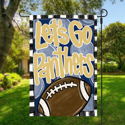 Personalized Fall Yard Deco Team Football Garden Flag