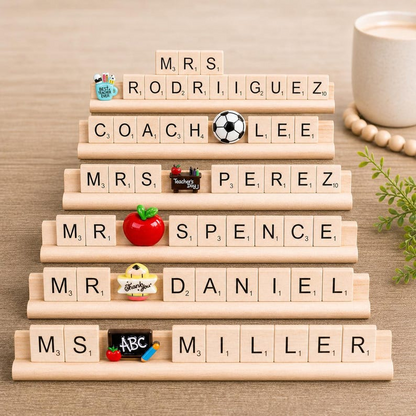 Name plate teacher sign teacher decor