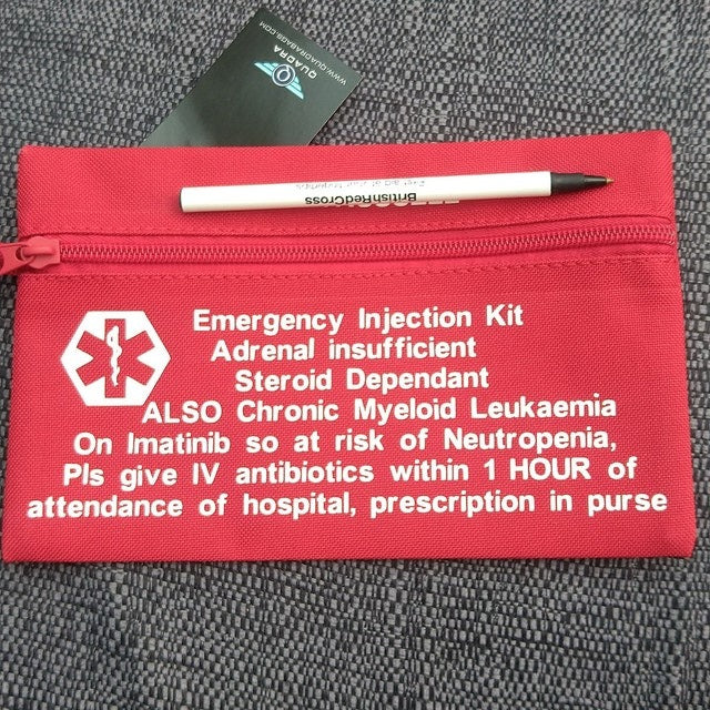 Emergency Medication Bag,Medical Alert, Medication Carrier, SOS Emergency Pack