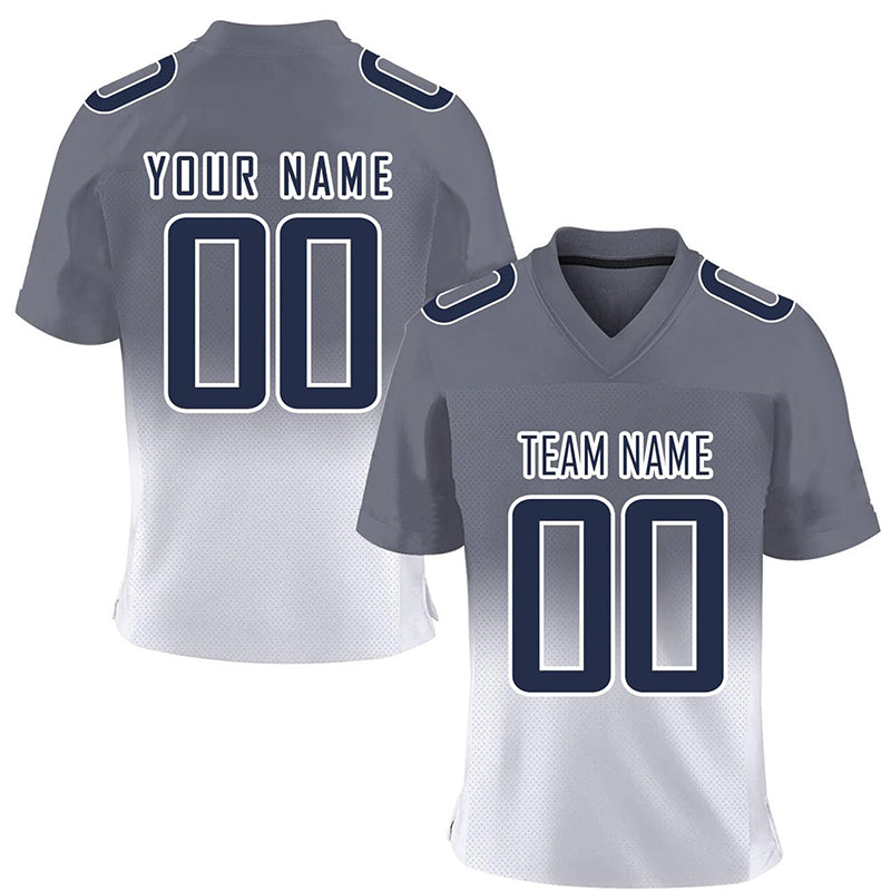 Custom Football Jersey Team Name And Number