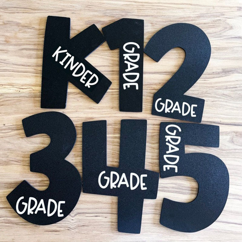 Appreciation Gift Grade Level Cut Out Signs