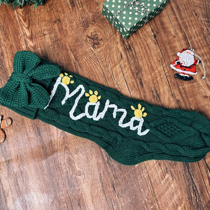 Paw Mom stockings Personalized Christmas Stockings