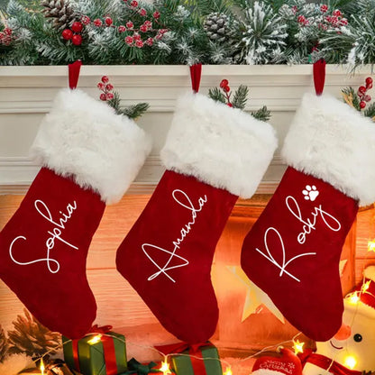 Family Personalized Christmas Stockings