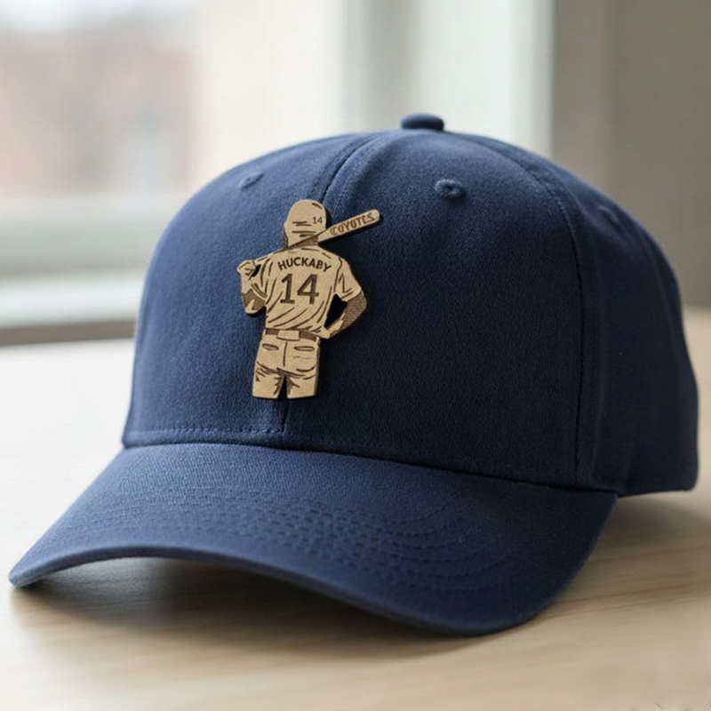 Baseball Pin, Personalized Baseball Pin, Baseball Player Gift