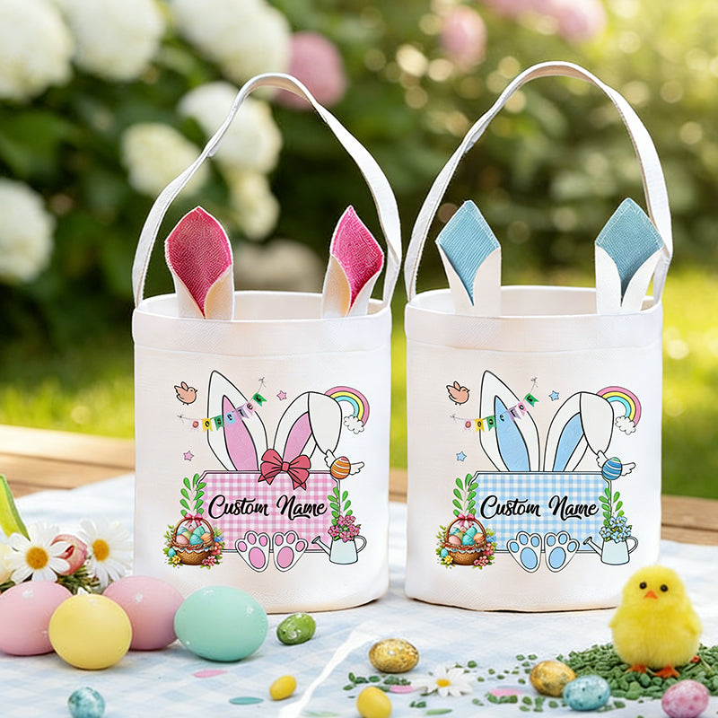 Personalized Easter Basket - Customized Easter Bag