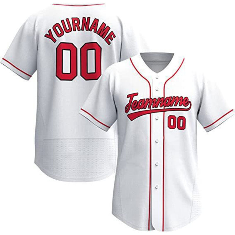 Personalized Team Name And Number Baseball Jersey, Custom Baseball
