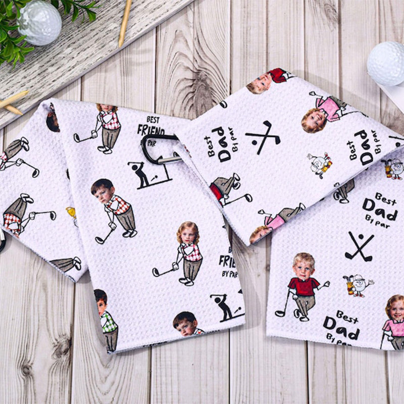 Personalized Photo Golf Towel