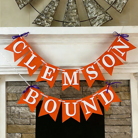 COLLEGE BOUND Banner Personalized University College Name Banner Graduation Gift