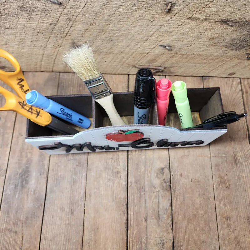 Teacher’s Gift Pencil Holder Desk Organizer