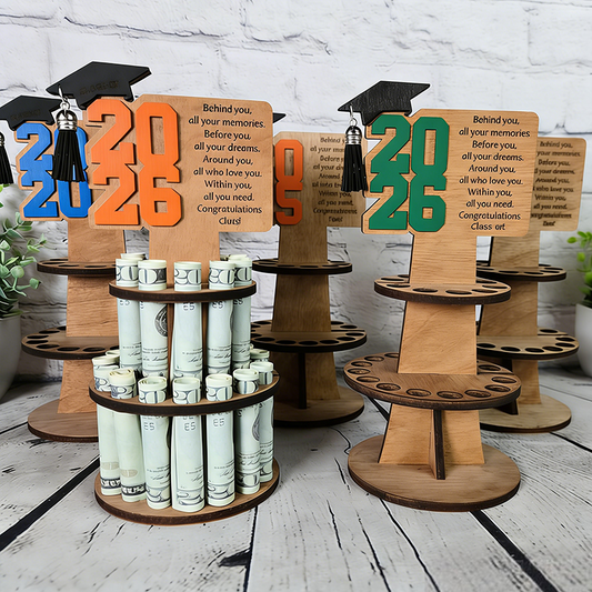 Graduation Gift Money Holder, Tiered Graduation Money Cake