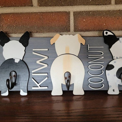 Custom Leash Holder / Leash Holder / Pet Storage