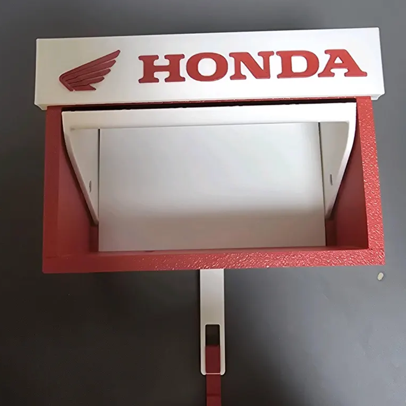 Mini Garage Key Holder: Toy Car Display with Hidden Compartment