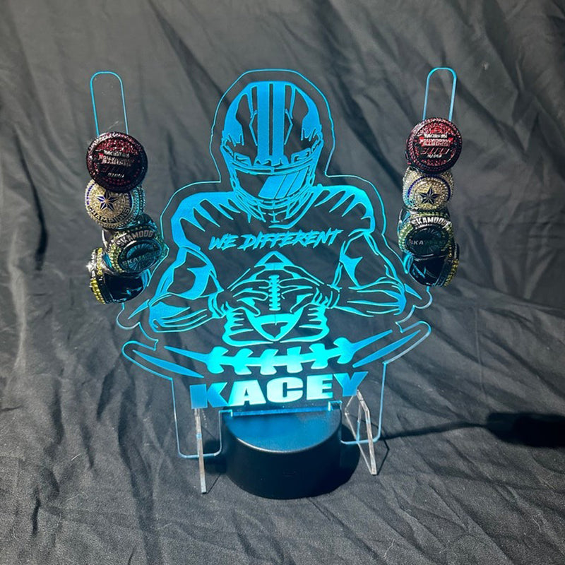 Custom Championship Ring Holder Display Kids Trophy Night Light