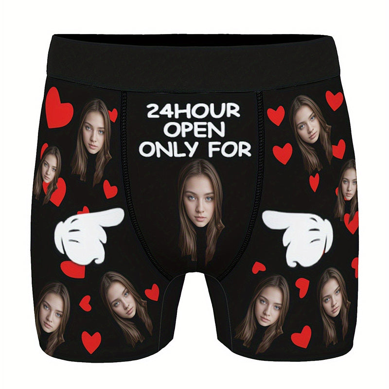 Men'S Boxer Shorts with Personalized Designs