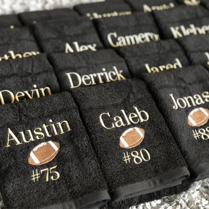 Sweat Towel, Personalized Embroidered Towel