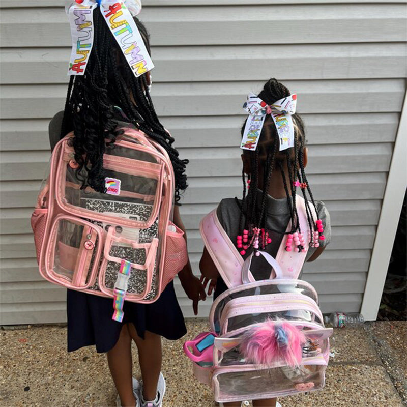 Monogrammed Back to School Hair Bow, First Day of Kindergarten