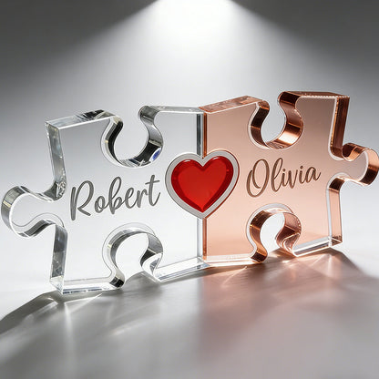 Custom Acrylic Puzzle Name Signs