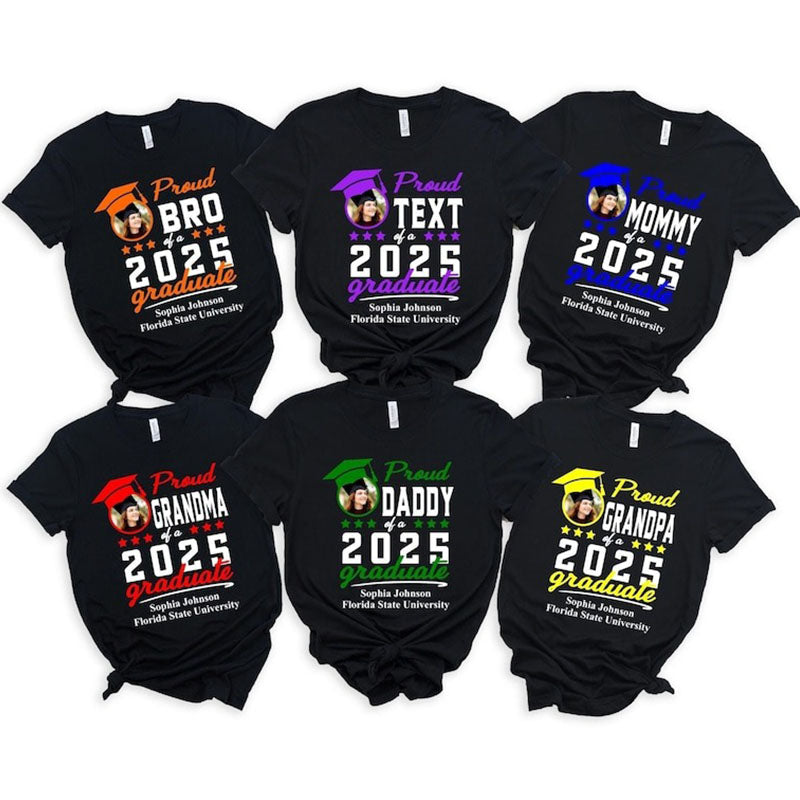 Add the Photo  Graduation Shirts,Custom Proud Family Shirt