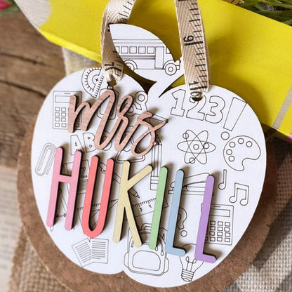 Teacher Door Hanger, Teacher Door Sign
