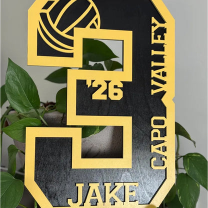 Custom Senior/Athlete Number