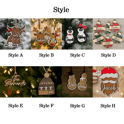 Personalized Christmas Name Ornament