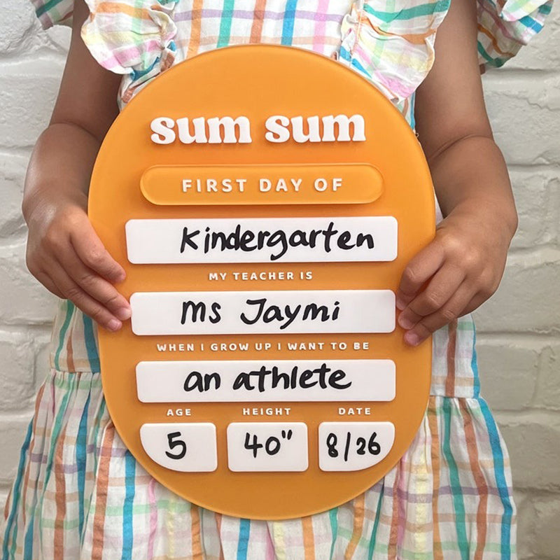 First Day of School Sign|Back to School Sign|Personalized School Sign