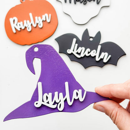 Halloween Basket Tags / Eyeball Name Tags / Boo Basket Tags