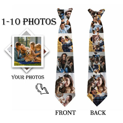 Custom Picture Tie,Photo Tie,Tie for Him,Custom Printed Ties