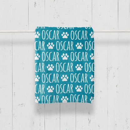 Custom Dog or Cat Name Blanket