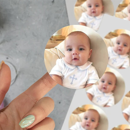 Custom Photo Stickers for Graduations