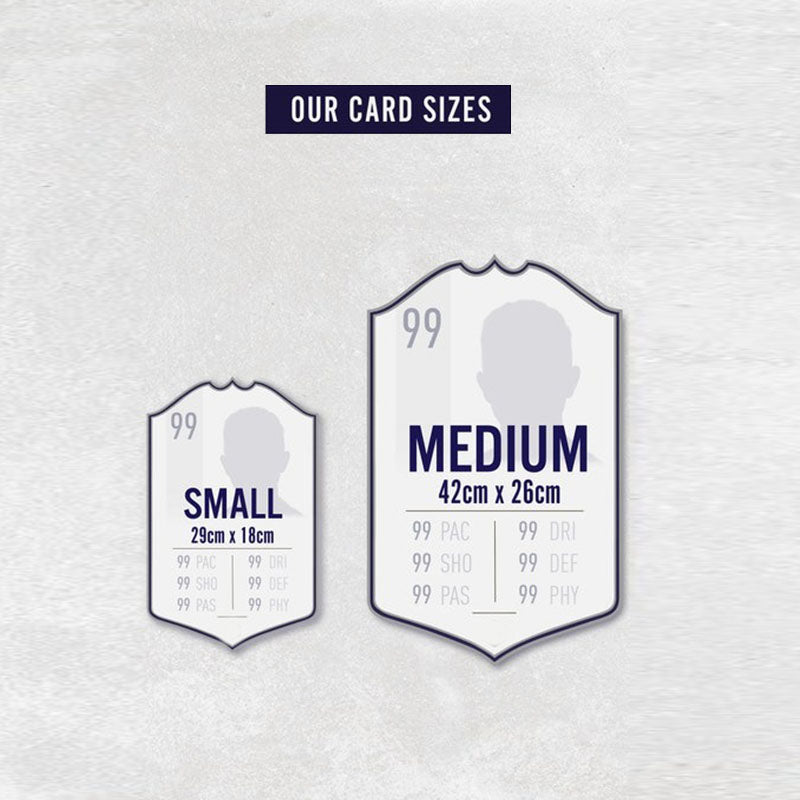 Personalised FIFA Card | Football Gift Fan Gift Custom Board For Son Dad Boyfriend Husband