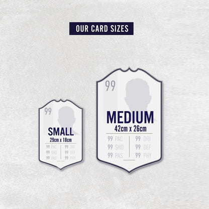 Personalised FIFA Card | Football Gift Fan Gift Custom Board For Son Dad Boyfriend Husband