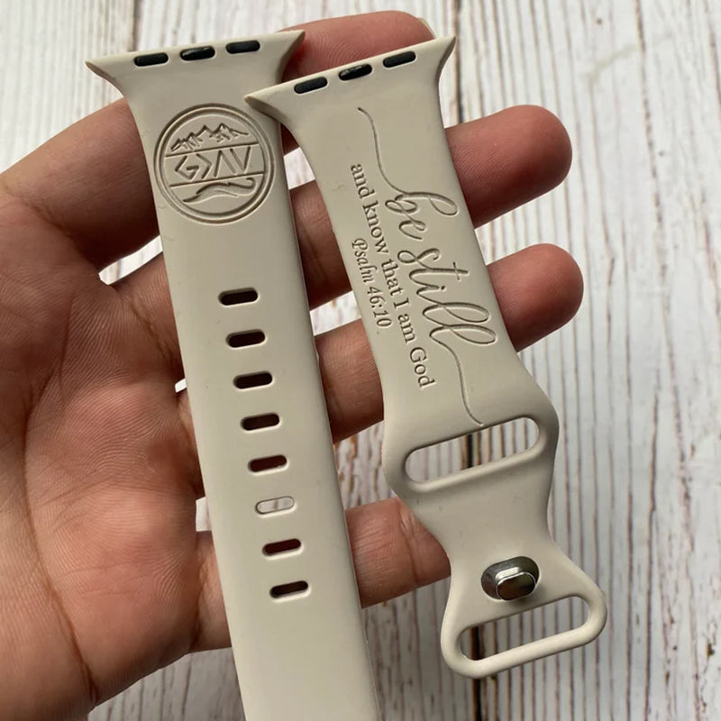 Be Still and Know That I am God Apple Watch Band