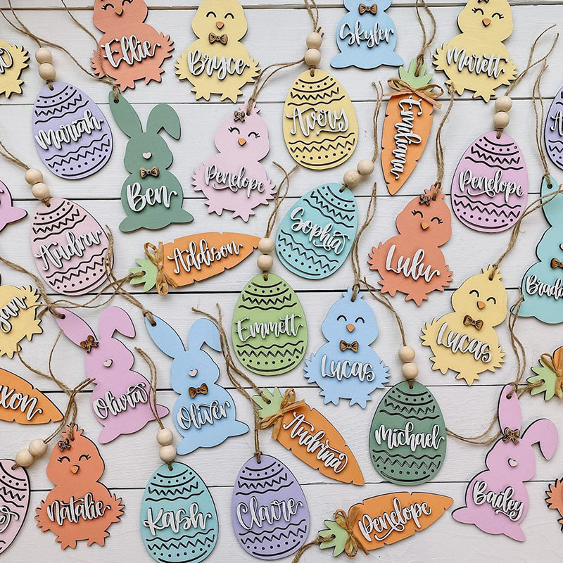 Personalized Easter Basket Tags
