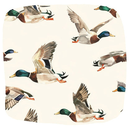 Mallard Duck Blanket, Duck Baby Blanket, Minky Blanket