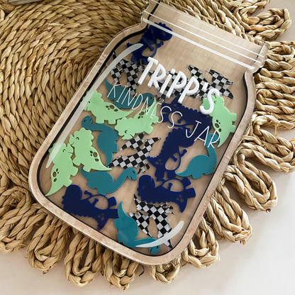 Kindness Jar Set | Reward Jar Set | Personalized Jar with Tokens