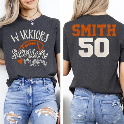 Football Shirt | Senior Football Mom T-Shirt