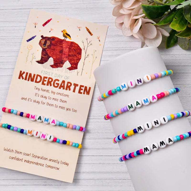 Mommy And Me Matching Bracelet, First Day Of School Bracelet