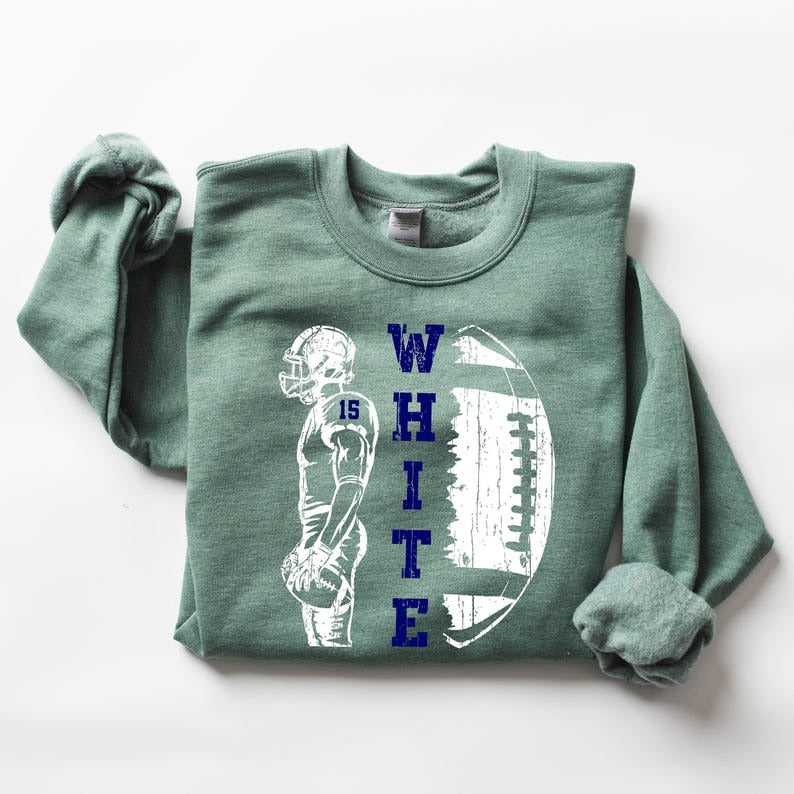 Personalized Football Sweatshirt